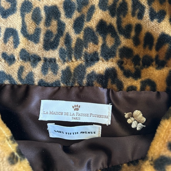 Vintage Leopard Print Faux Fur Shoulder Bag - Picture 2 of 5